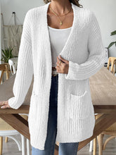 Load image into Gallery viewer, Open Front Long Sleeve Cardigan (3 colors)