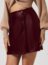 Load image into Gallery viewer, Buttoned High Rise Mini Skirt (2 colors)