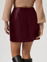 Load image into Gallery viewer, Buttoned High Rise Mini Skirt (2 colors)