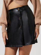 Load image into Gallery viewer, Buttoned High Rise Mini Skirt (2 colors)