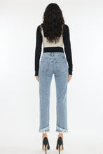 Load image into Gallery viewer, Kancan Raw Hem High Rise Straight Jeans